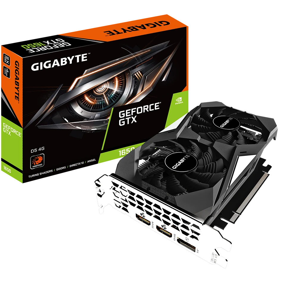 Gigabyte GeForce® GTX 1650 D5 4G